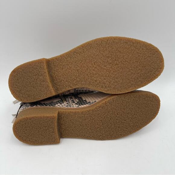 NEW KATE SPADE x SAKS Boots Bestie Fringe Bootie Snakeskin Zipper Size 7 NWOT - Picture 13 of 14